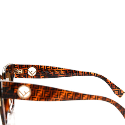 Fendi Acetate F is Fendi FF Cat Eye Sunglasses FF 0359/G/S Havana 6 of 7