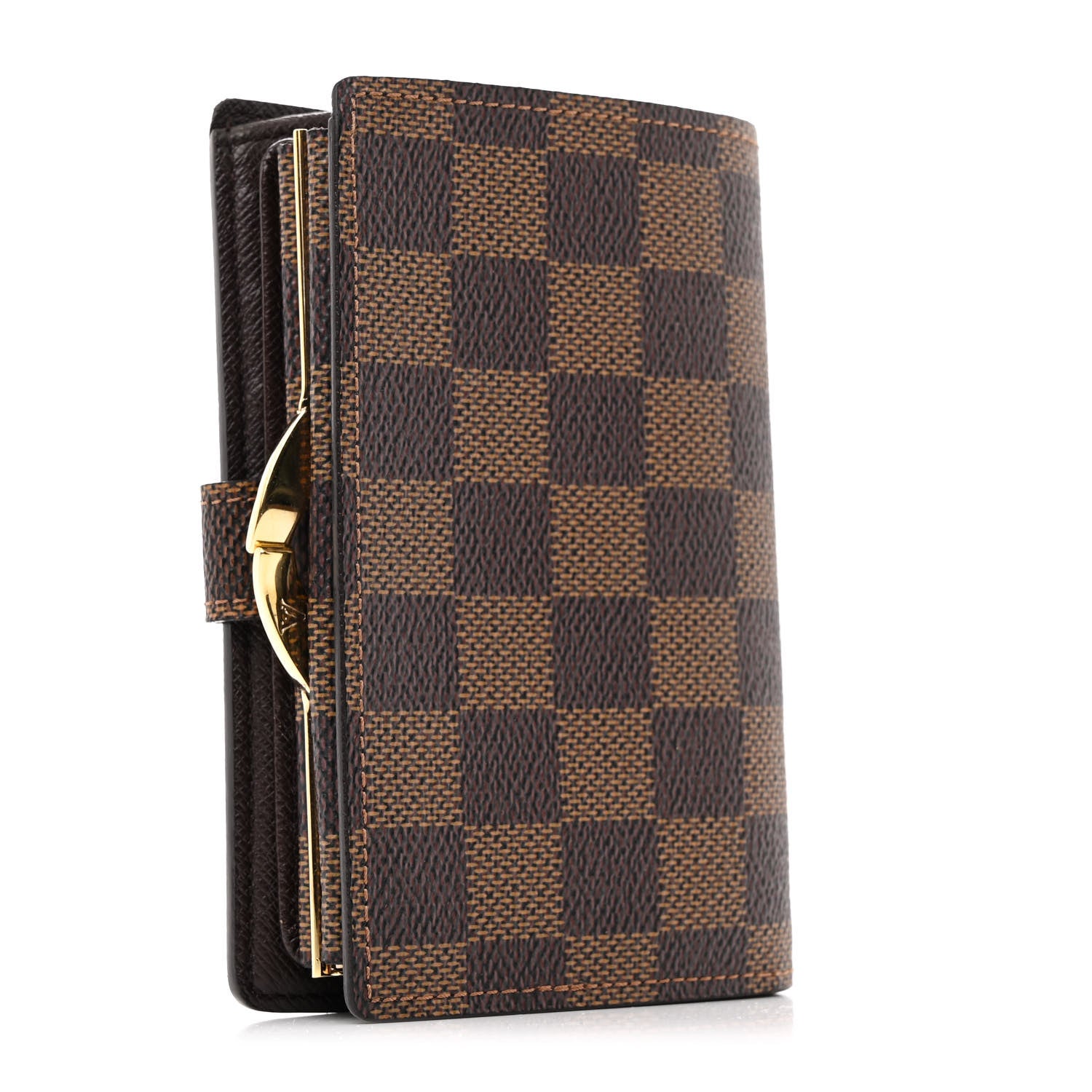 Louis Vuitton Damier Ebene French Purse Wallet 3 of 9