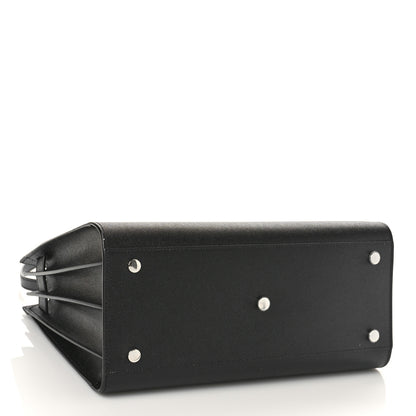Saint Laurent Grained Calfskin Small Sac De Jour Black 5 of 9