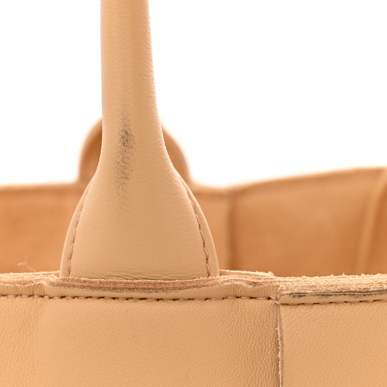 Bottega Veneta Nappa Maxi Intrecciato Medium Arco Tote Almond 16 of 16
