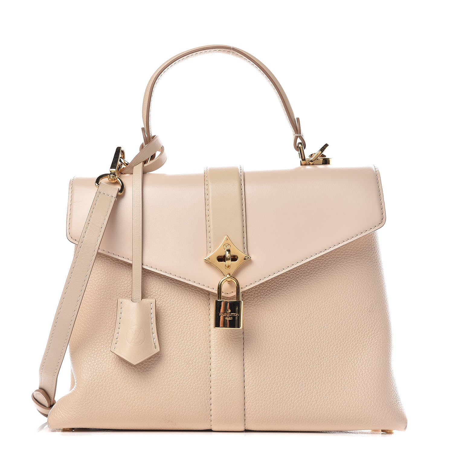 Louis Vuitton Grained Smooth Calfskin Rose Des Vents PM Creme 1 of 23