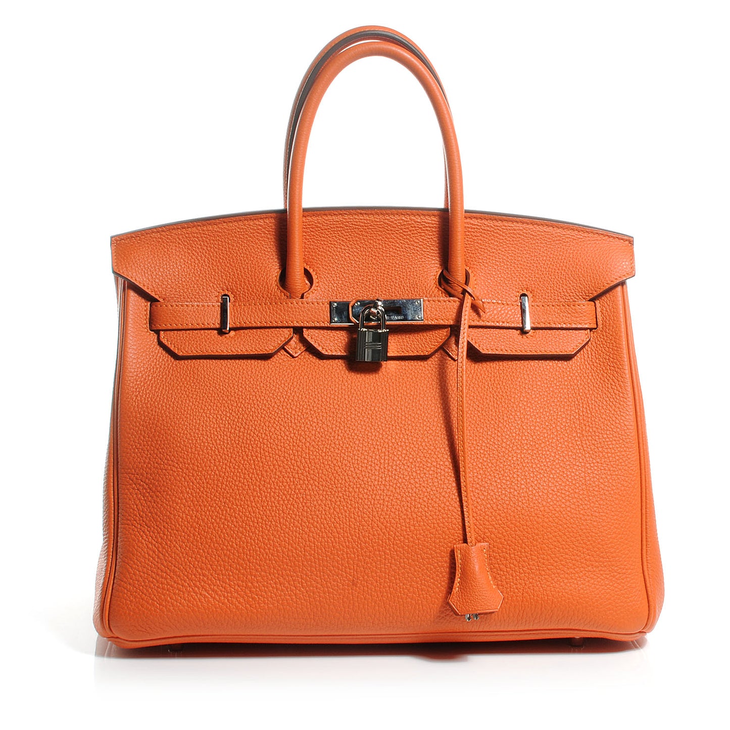 Togo Birkin 35 Orange