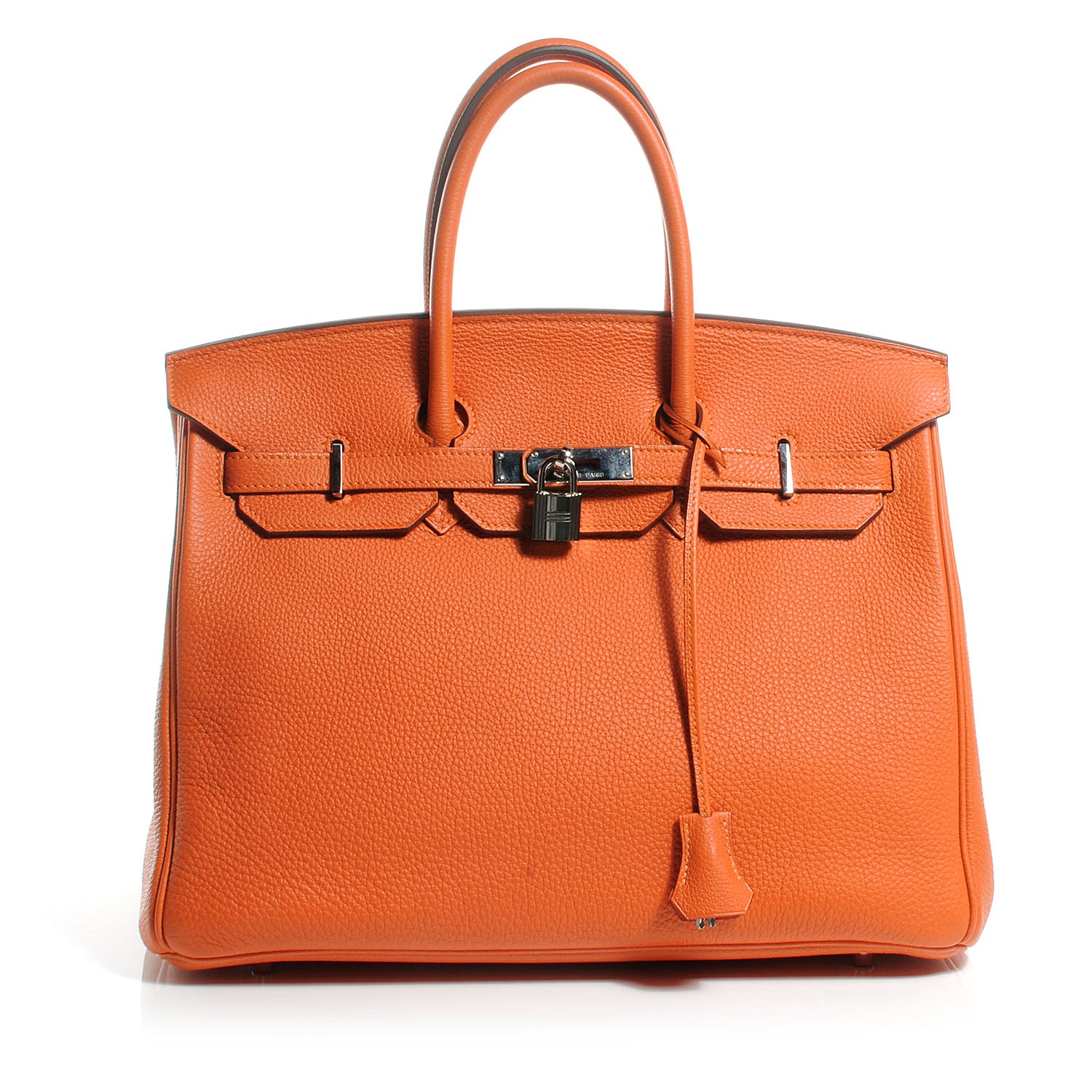 Hermes Togo Birkin 35 Orange 1 of 10