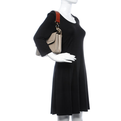 Chloe Calfskin Small C Double Carry Motty Grey 3 of 8