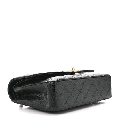 Chanel Caviar Quilted Medium Double Flap Black 4 of 12
