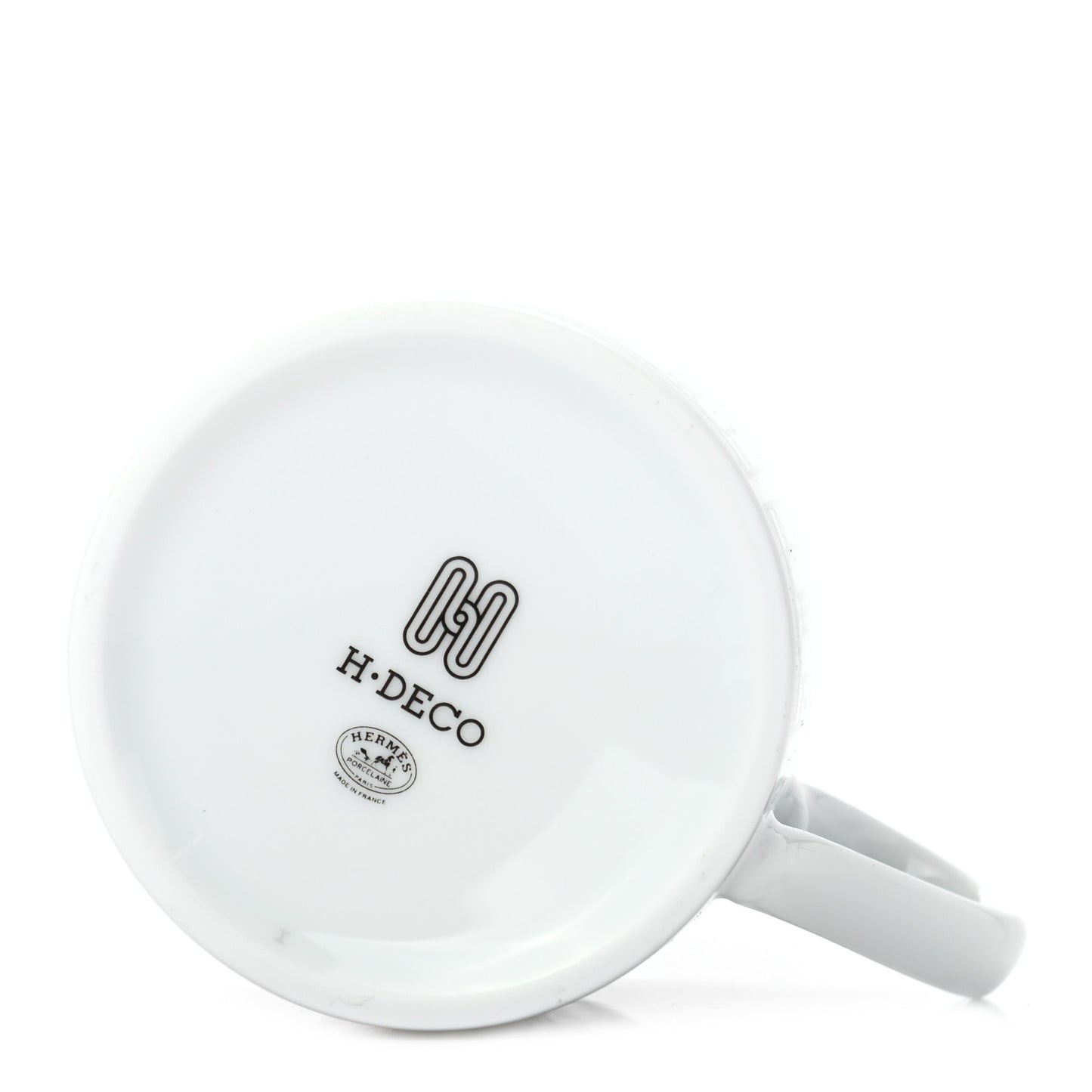 Porcelain H Deco Mug Set Of 2