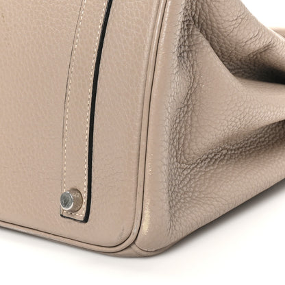 Hermes Togo BIRKIN 35 Gris Tourterelle 11 of 14