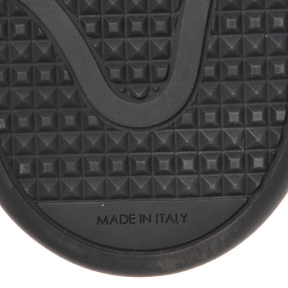 Louis Vuitton Calfskin Frontrow Sneakers 39 Black 7 of 10