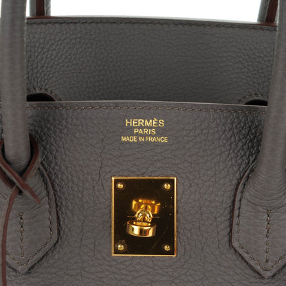 Hermes Togo Birkin 35 Etain 9 of 22