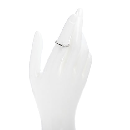 Tiffany Platinum Diamond .18ct Solitaire Ring 51 5.75 2 of 7