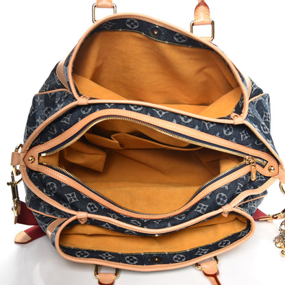 Louis Vuitton Denim Raye Cabas GM 5 of 8
