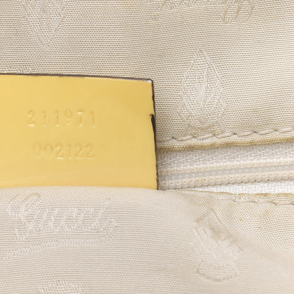 Gucci Monogram Web Medium Jolie Tote Yellow 7 of 11