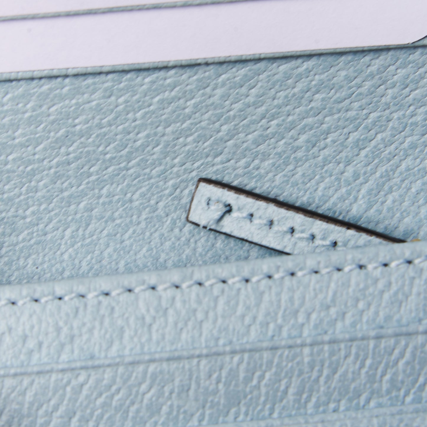 Canvas Flora Card Case Wallet Blue