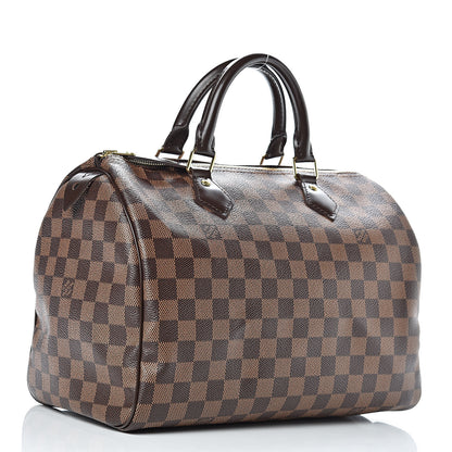 Louis Vuitton Damier Ebene Speedy 30 3 of 10