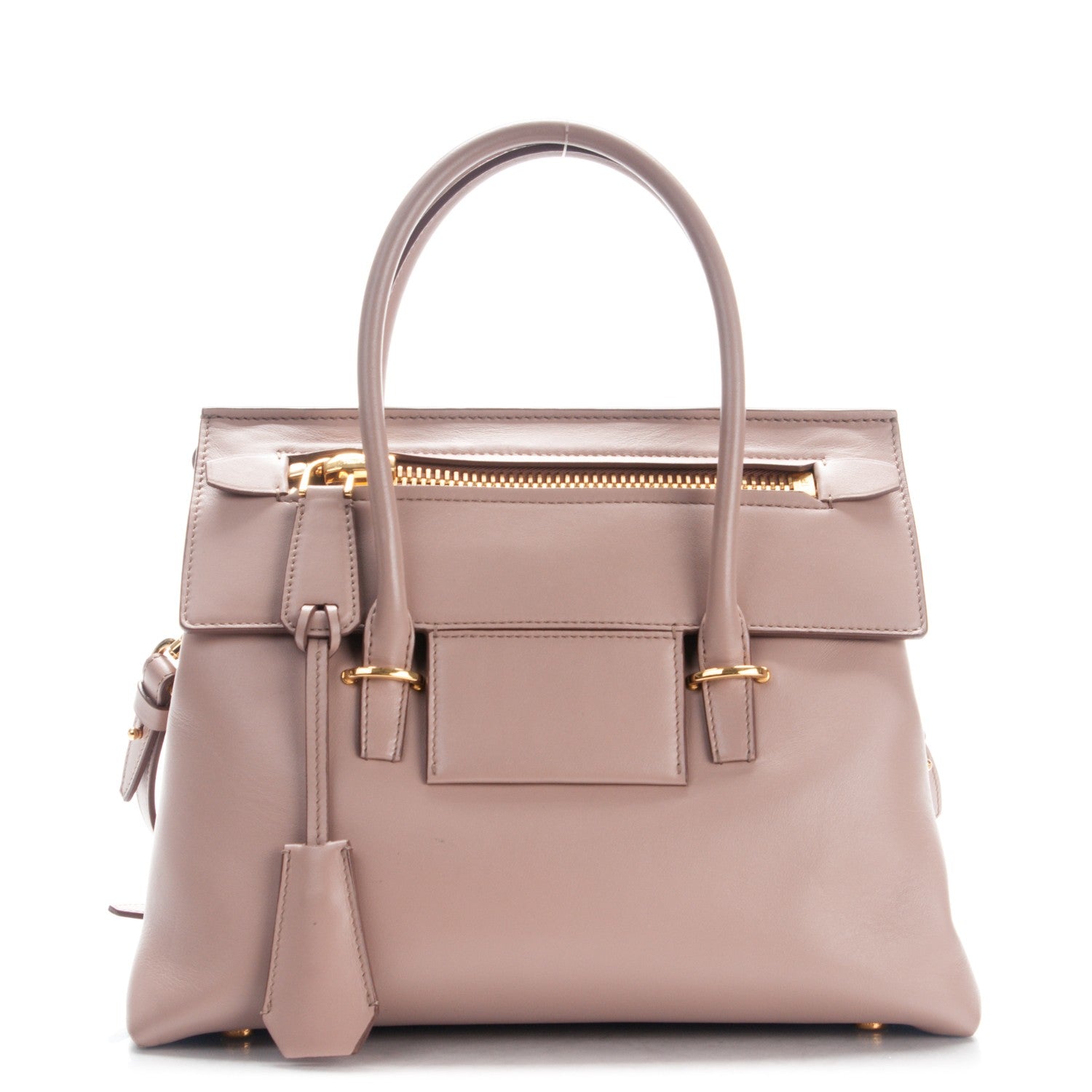 Tom Ford Smooth Calfskin Medium Icon Bag Blush Nude 1 of 8