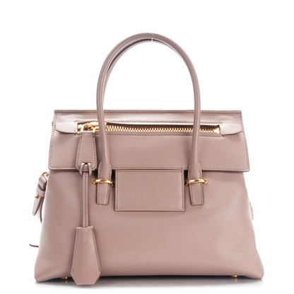 Tom Ford Smooth Calfskin Medium Icon Bag Blush Nude 1 of 8