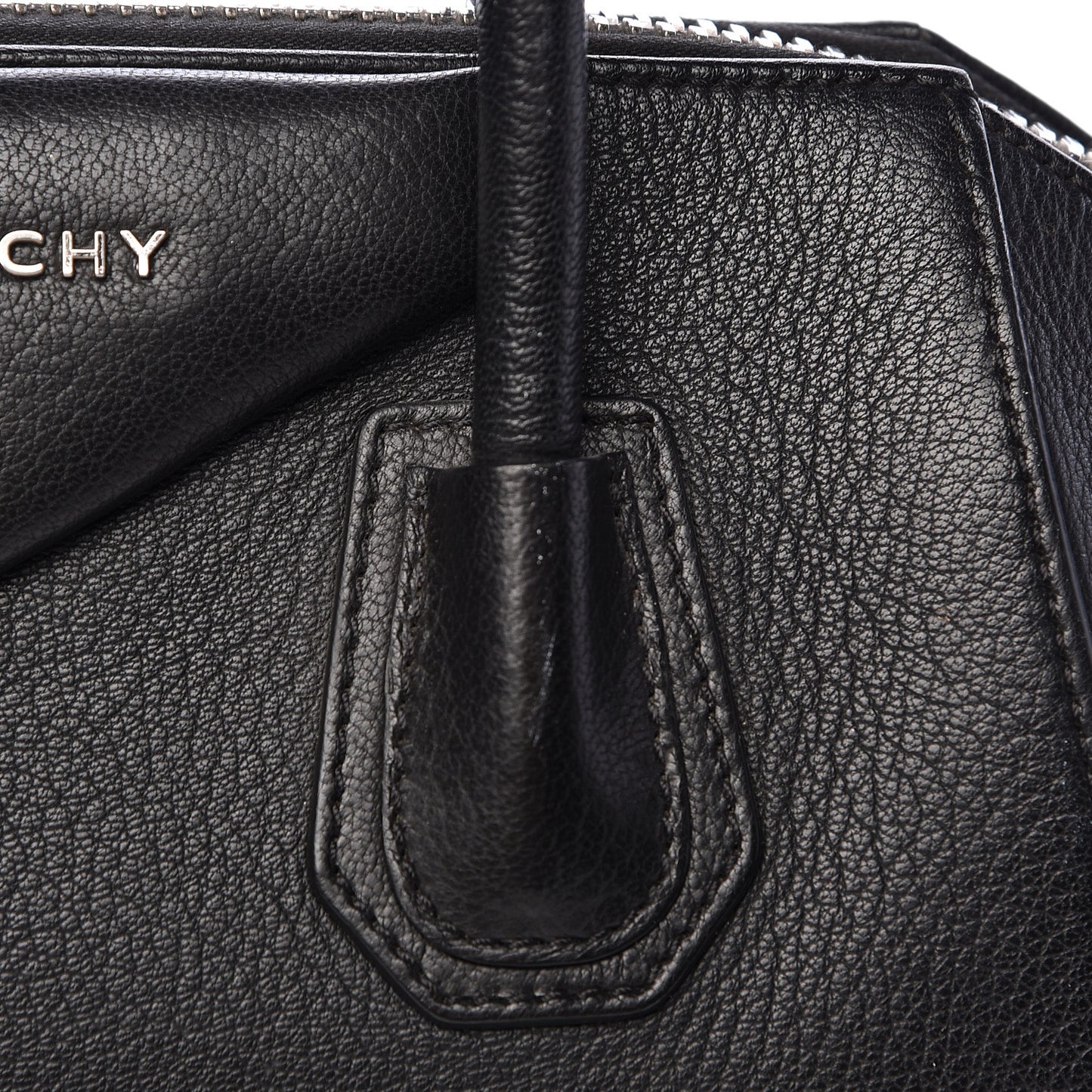Sugar Goatskin Small Antigona Black