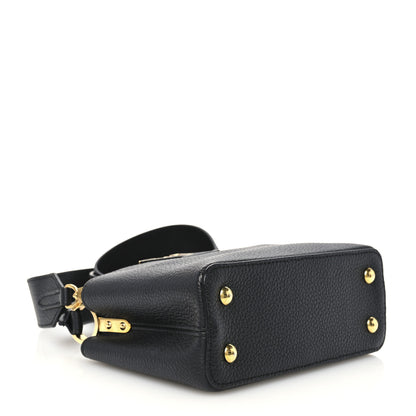 Louis Vuitton Taurillon Capucines Mini Black 4 of 9