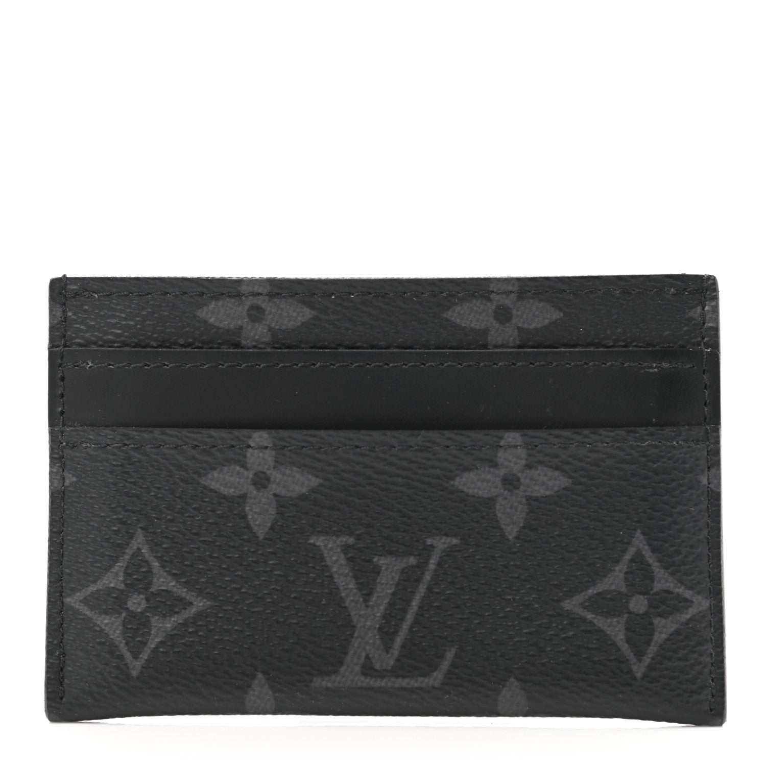 Louis Vuitton Monogram Eclipse Porte-Cartes Double Card Holder 1 of 7