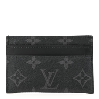 Louis Vuitton Monogram Eclipse Porte-Cartes Double Card Holder 1 of 7