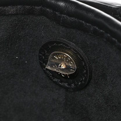 Louis Vuitton Raffia Petit Bucket Black 6 of 13