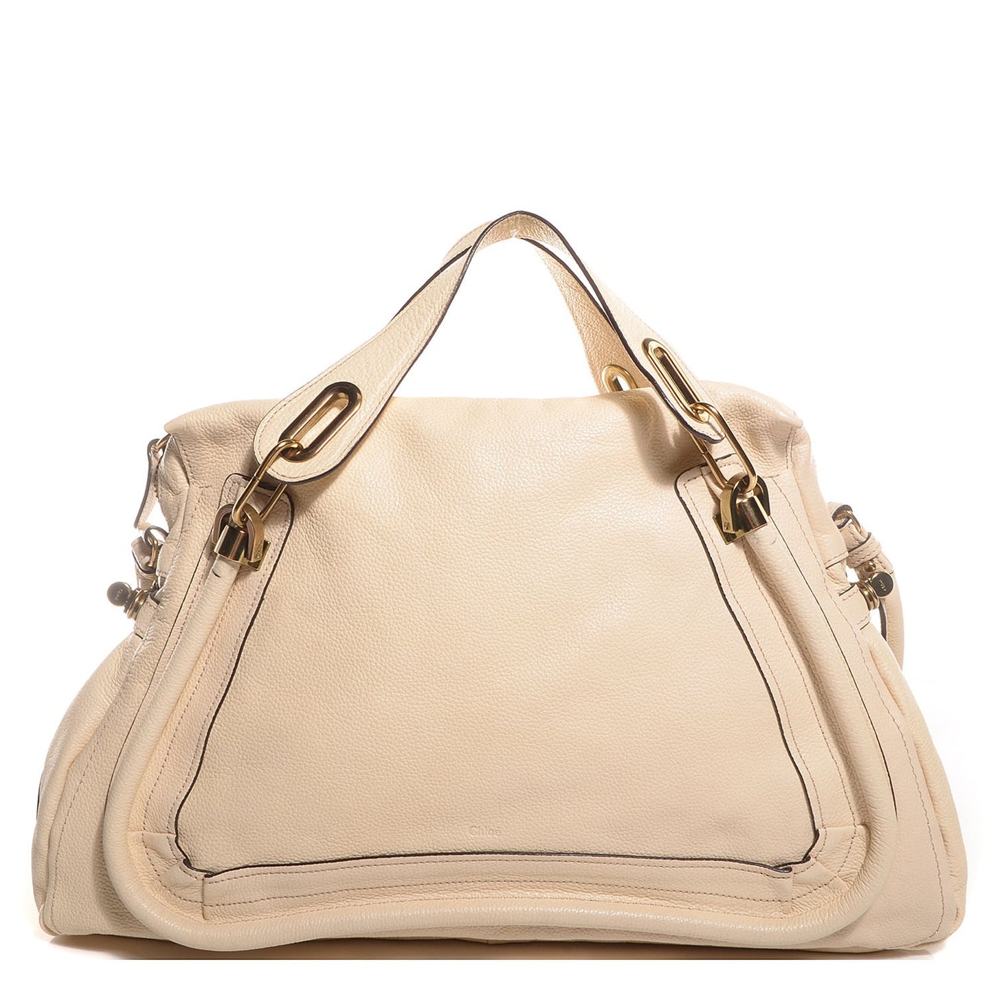 Calfskin Large Paraty Biscotti Beige