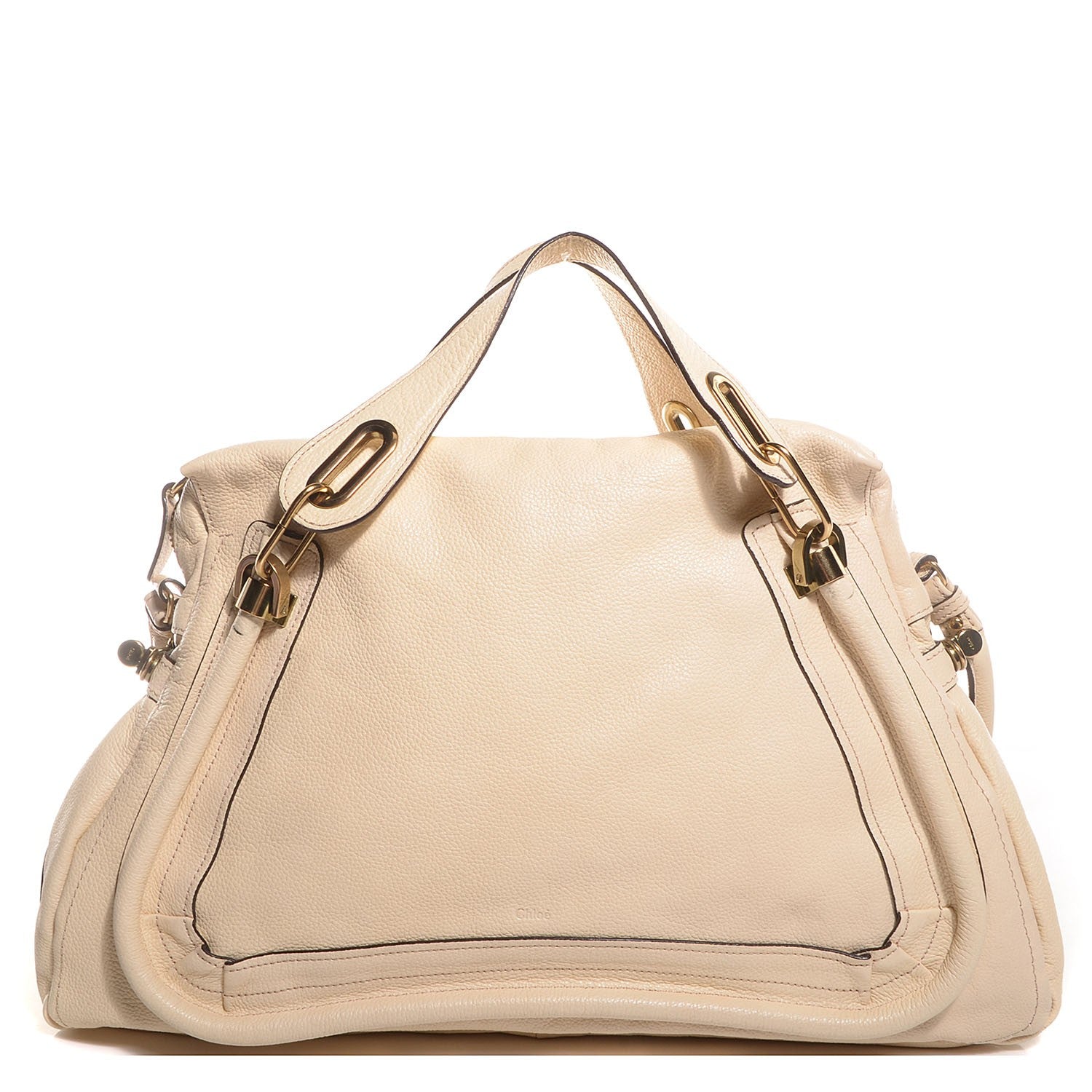 Chloe Calfskin Large Paraty Biscotti Beige 1 of 8