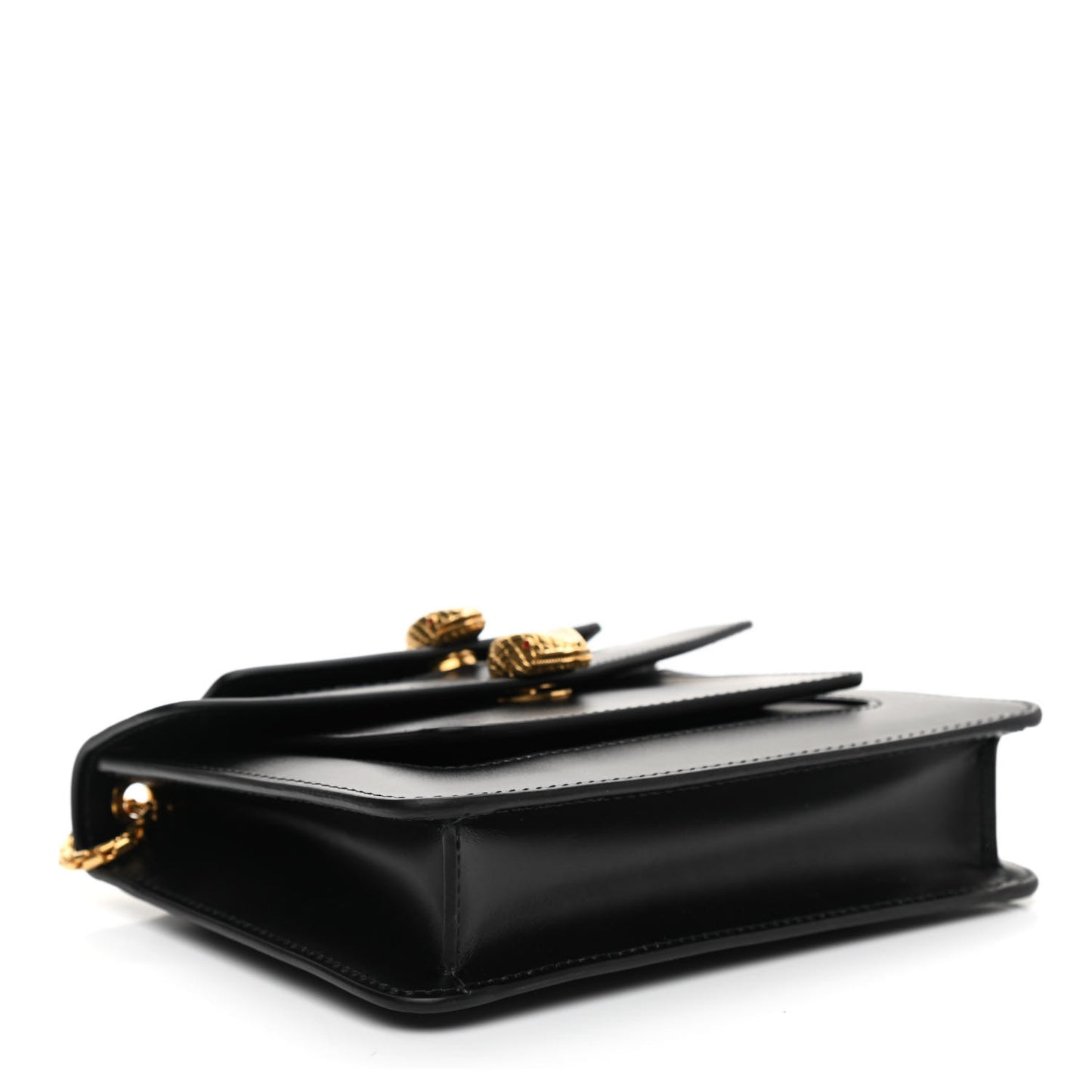 x ALEXANDER WANG Calfskin Serpenti Bag Black