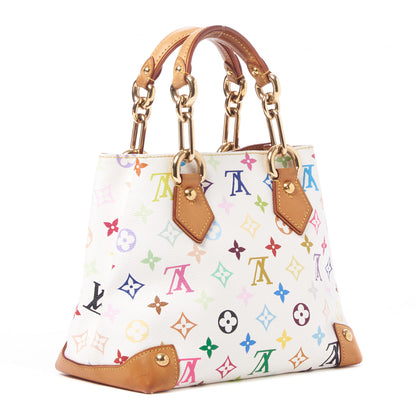 Louis Vuitton Monogram Multicolor Audra White 3 of 8