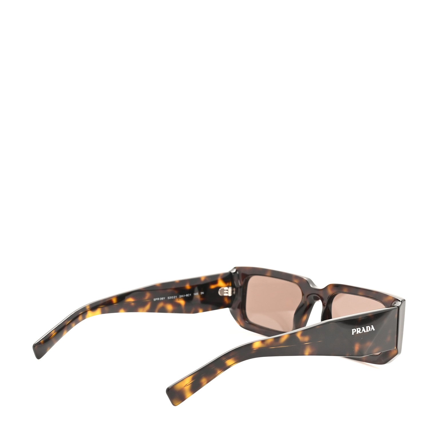 Prada Acetate Symbole Sunglasses SPR 06Y Tortoise 4 of 7