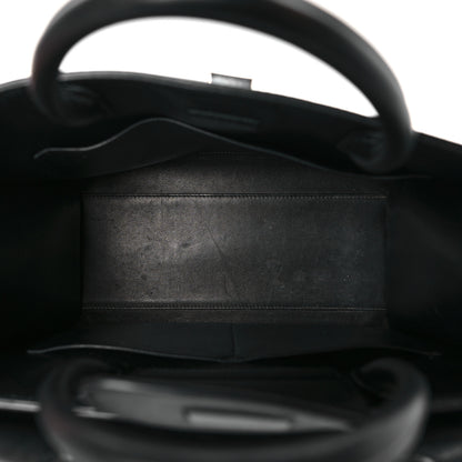Christian Dior Grained Calfskin Medium Diorever Flap Black 5 of 11
