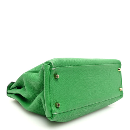 Hermes Togo Kelly Retourne 32 Bambou 4 of 10