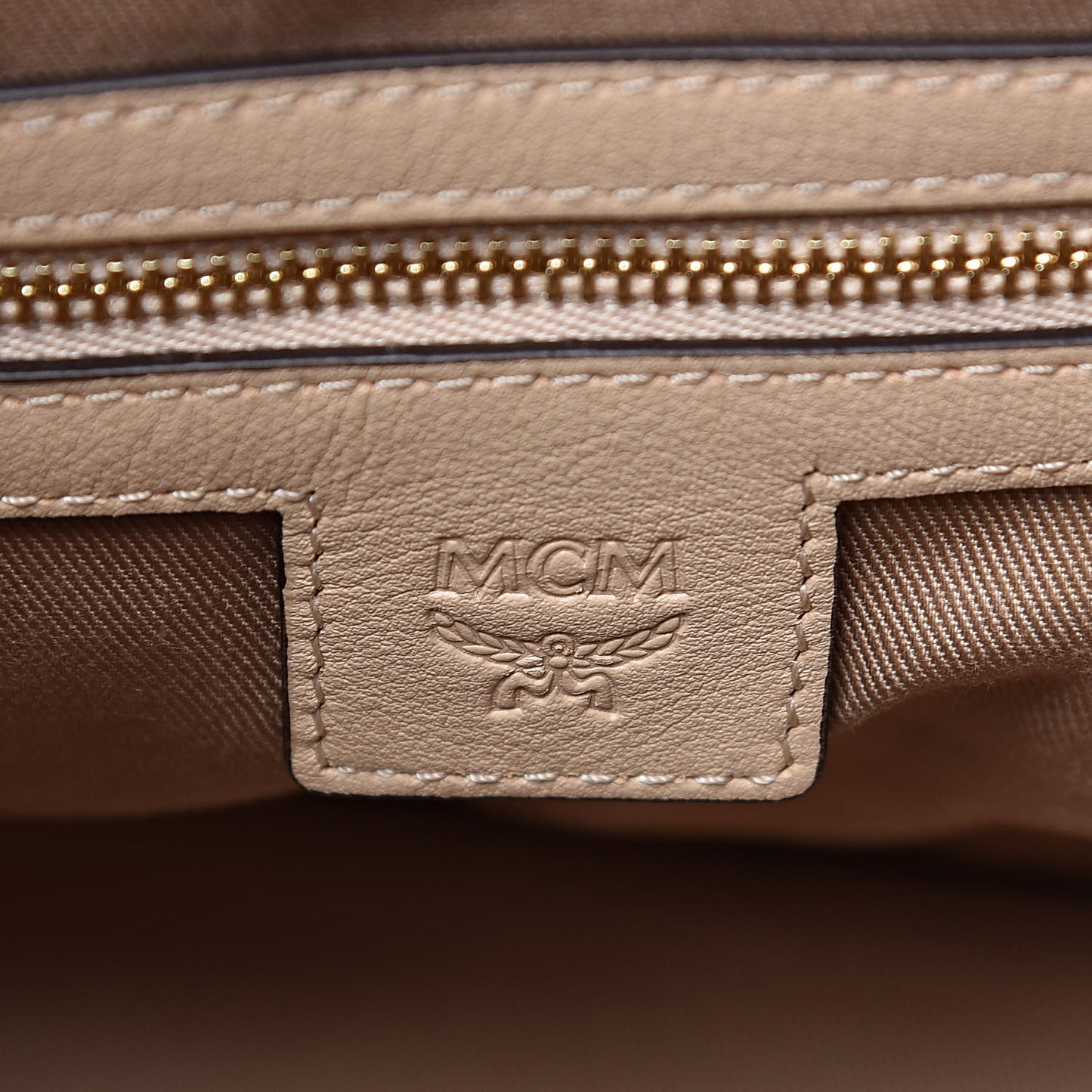 Visetos Essential Drawstring Bag Beige