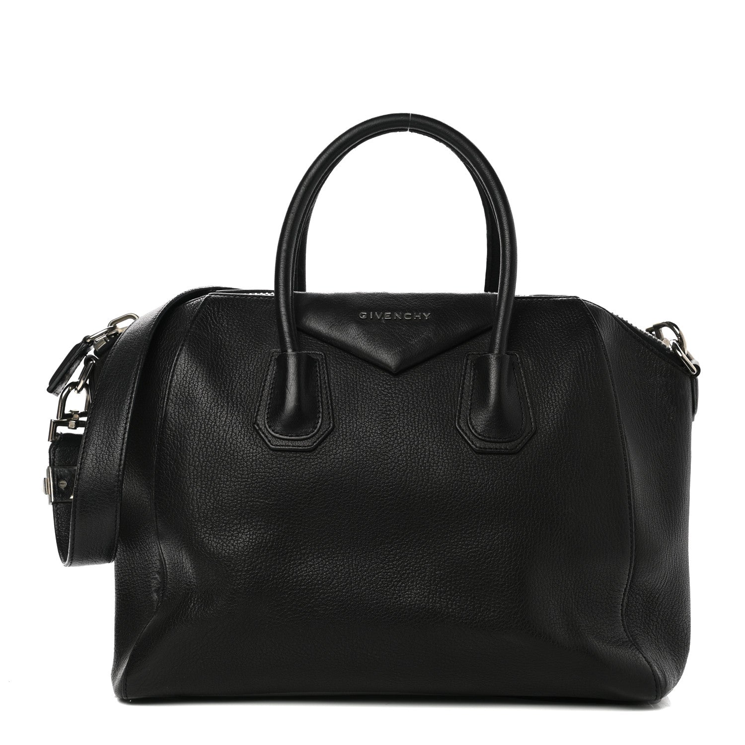 Givenchy Sugar Goatskin Medium Antigona Black 1 of 15