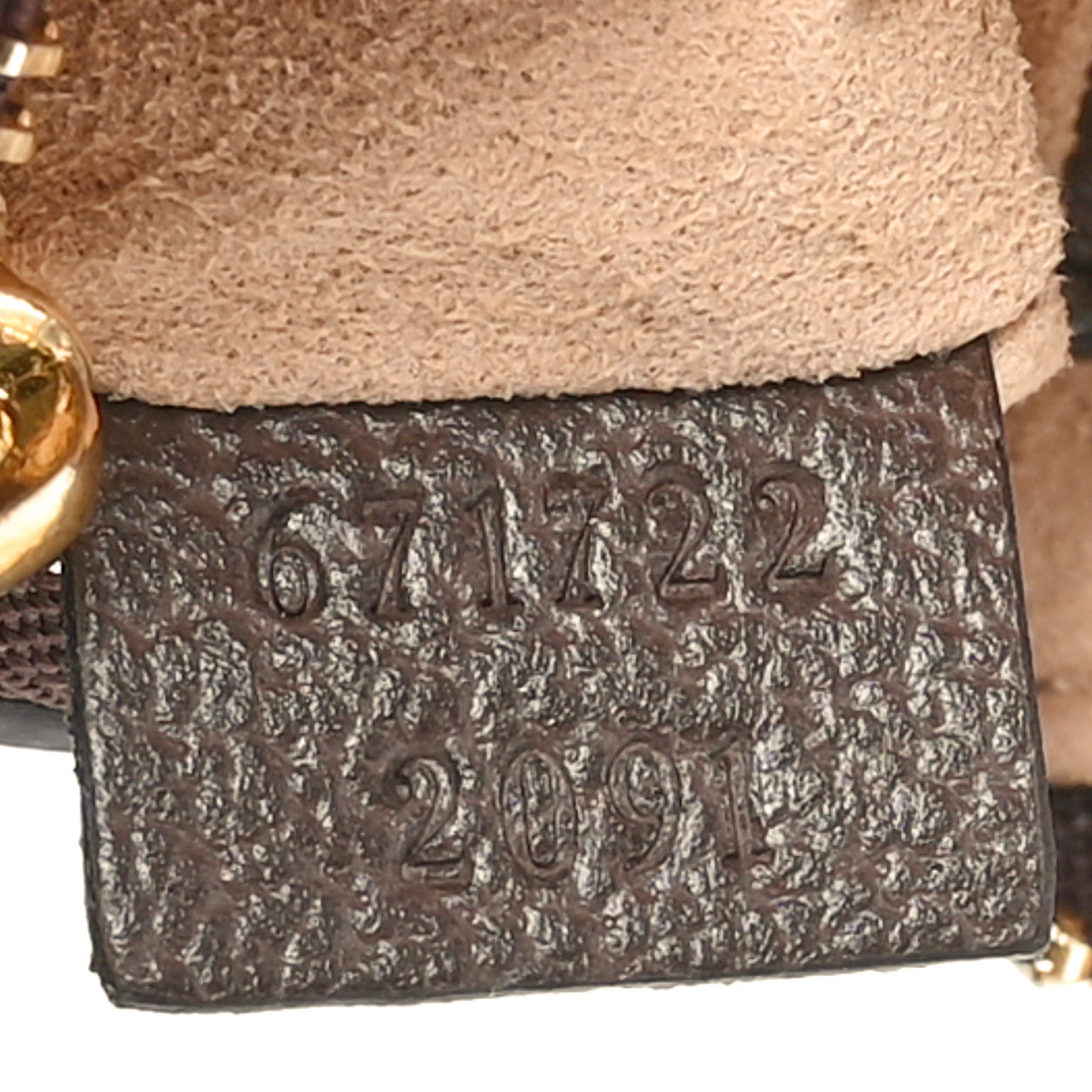 Gucci GG Supreme Monogram Web Ophidia Key Case Beige New Acero 7 of 8