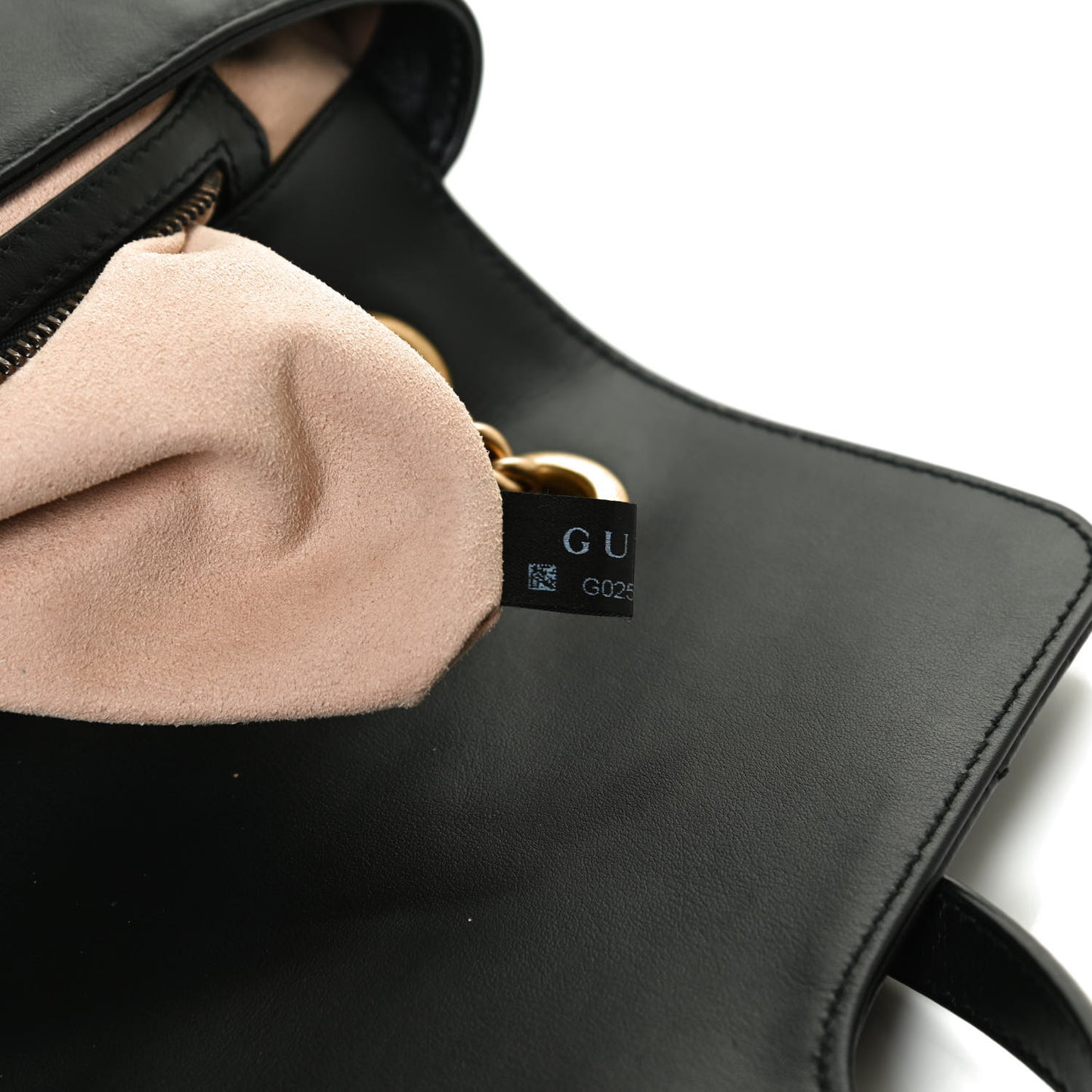 Calfskin Matelasse Medium GG Marmont Shoulder Bag Black