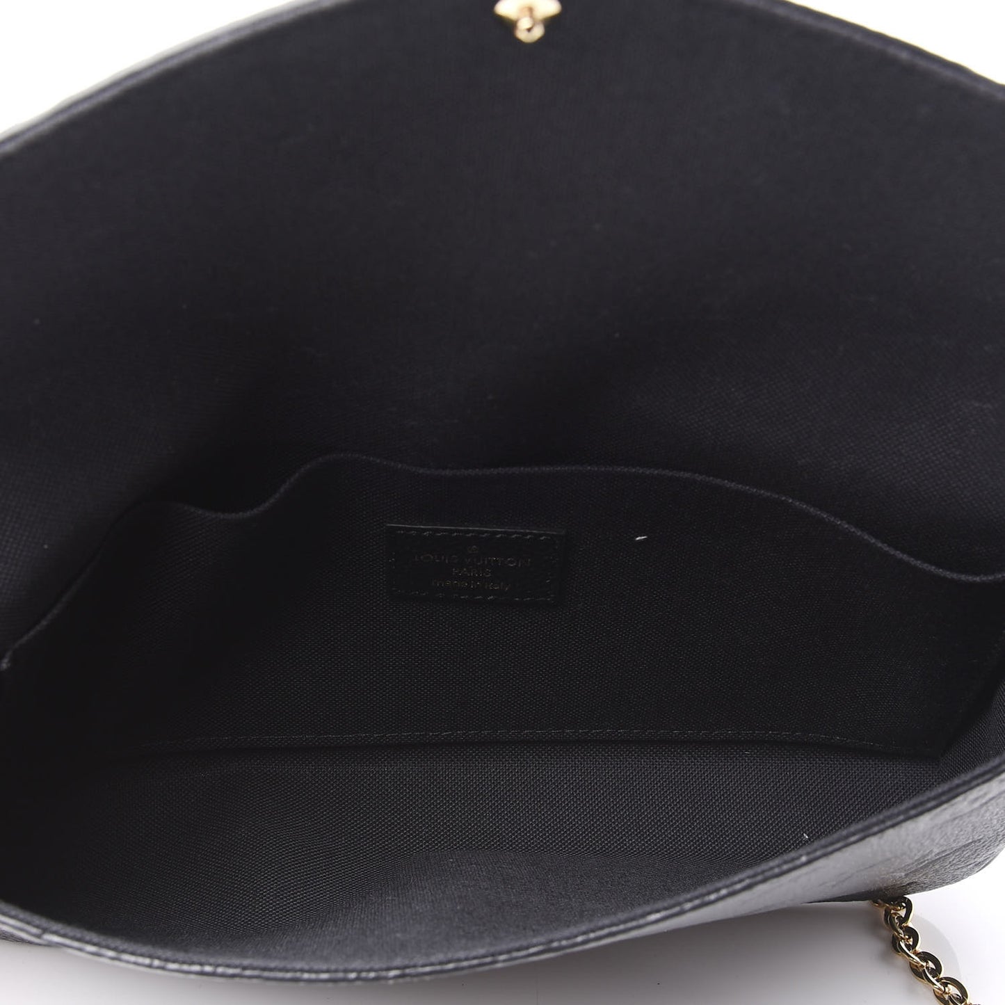 Empreinte Pochette Felicie Chain Wallet Black
