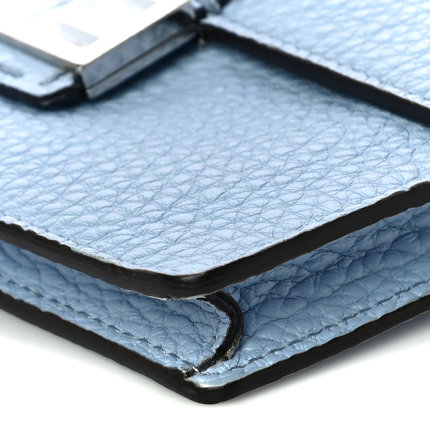 Cuoio Romano Selleria Baguette Belt Pouch Azzurro Sky