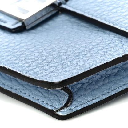 Fendi Cuoio Romano Selleria Baguette Belt Pouch Azzurro Sky 10 of 11