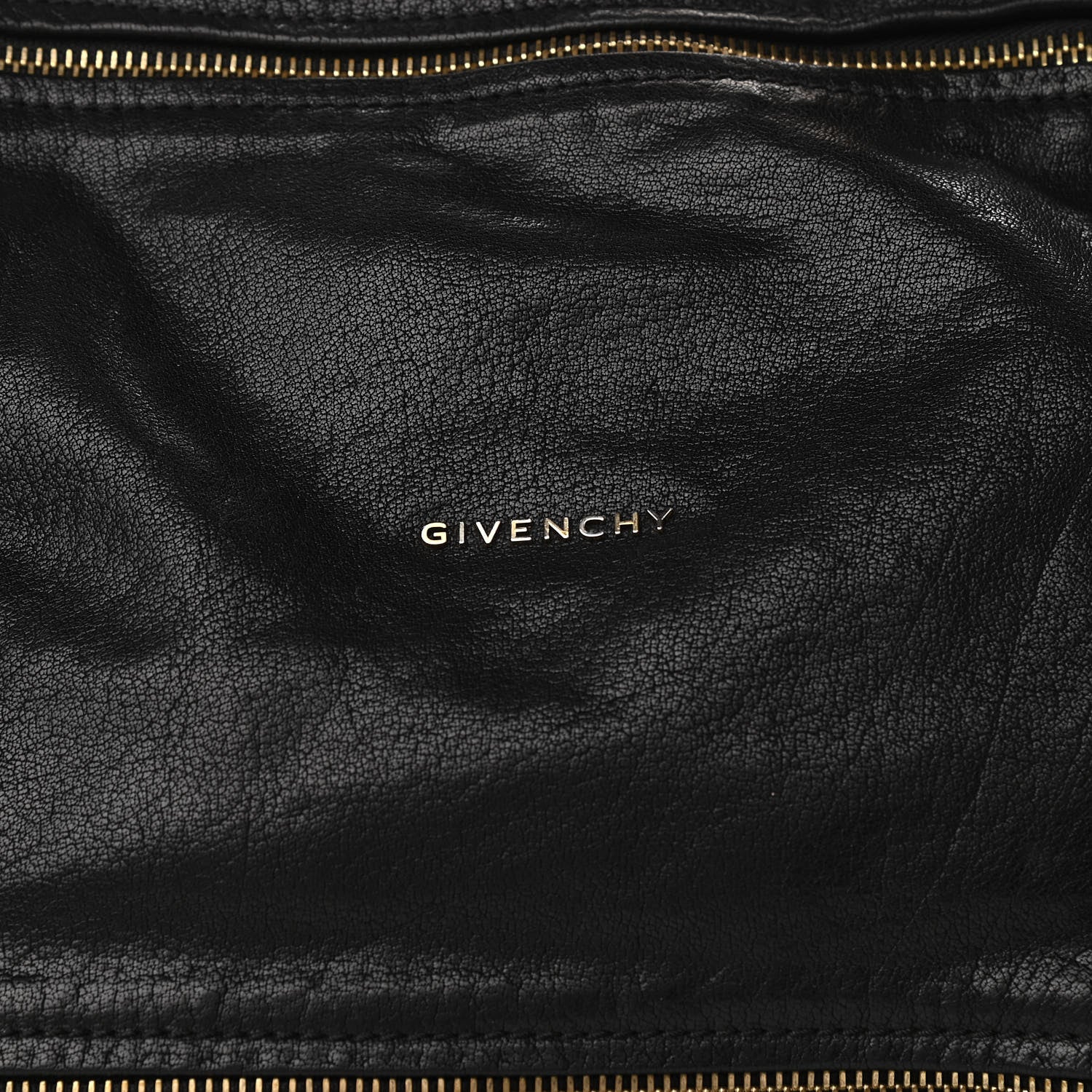 Givenchy Sugar Goatskin Large Metal Ring Pandora Black 7 of 12
