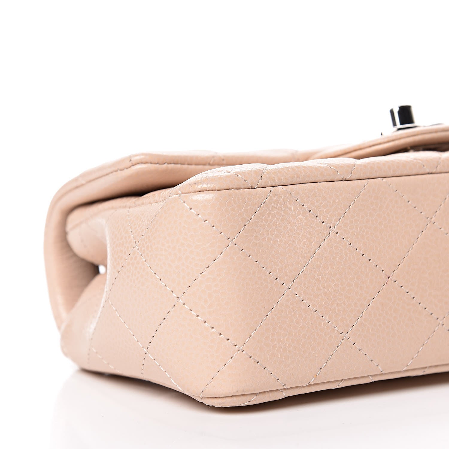 Chanel Caviar Quilted Mini Rectangular Flap Light Pink 6 of 13