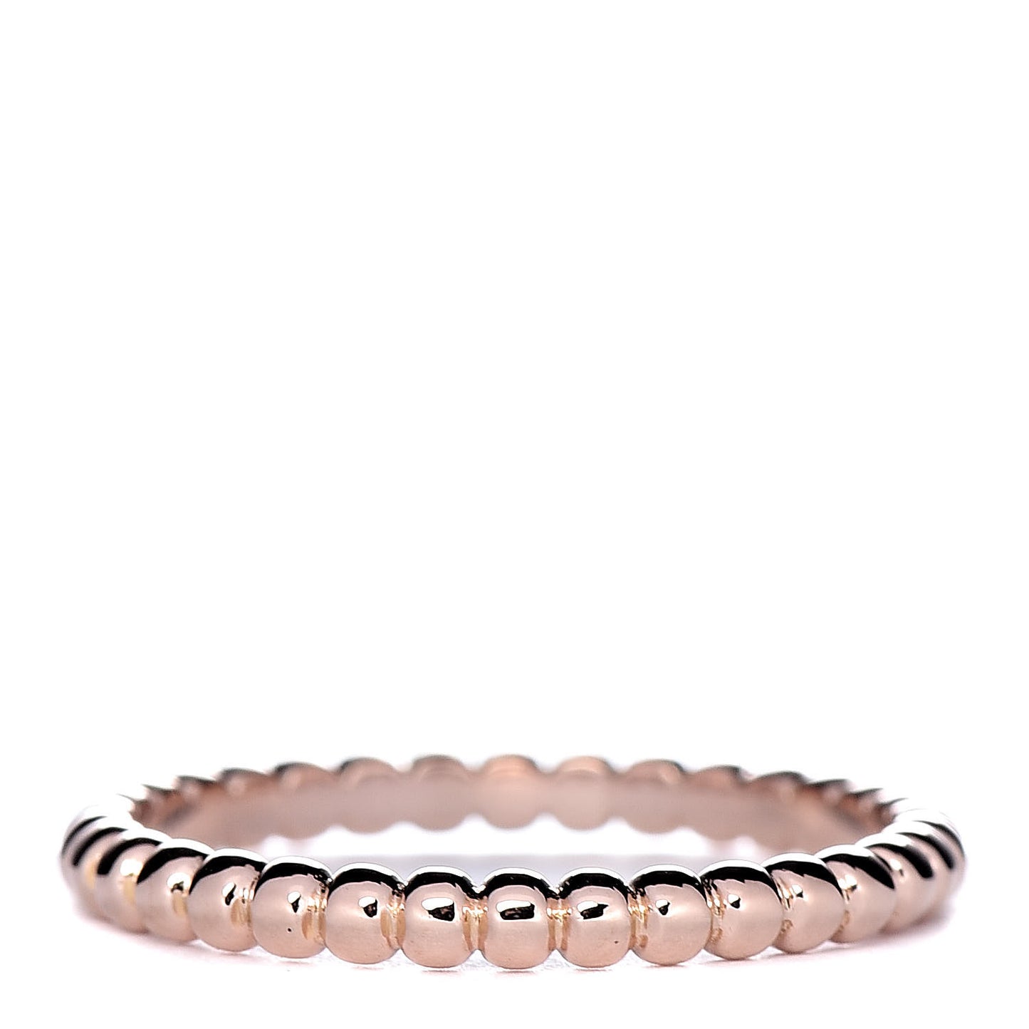 18K Rose Gold Small Perlee Ring 48 4.5
