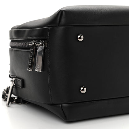 Chanel Calfskin Small Trendy CC Bowling Bag Black 5 of 11
