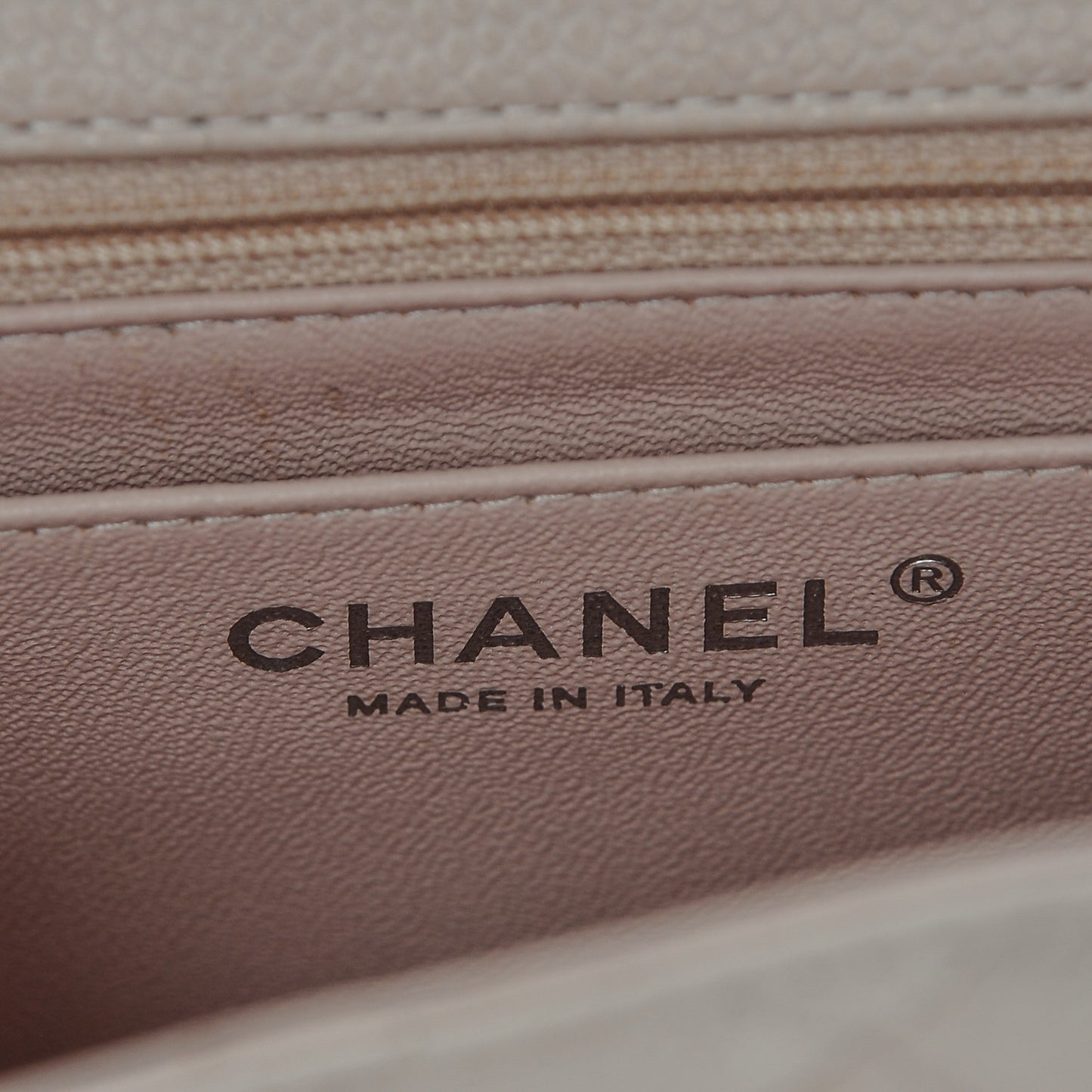 Caviar Quilted Mini Square Flap Pink