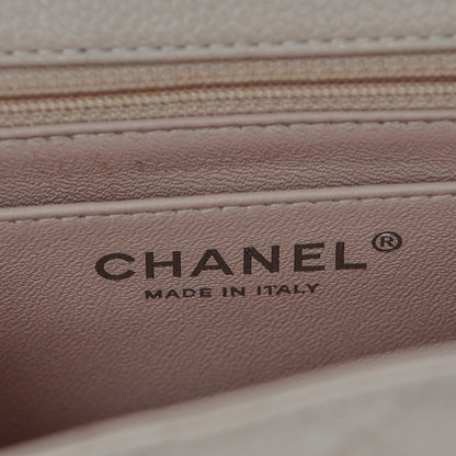 Chanel Caviar Quilted Mini Square Flap Pink 7 of 8