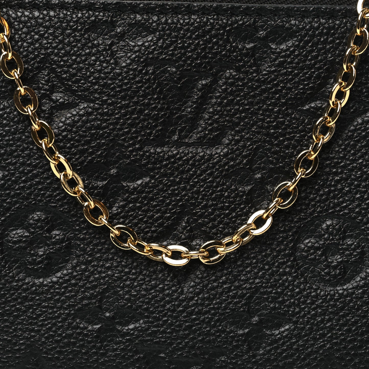 Empreinte Double Zip Pochette Black