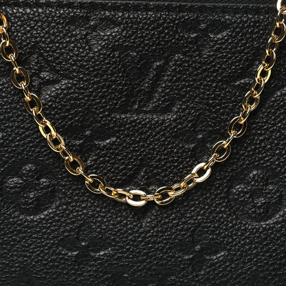 Louis Vuitton Empreinte Double Zip Pochette Black 8 of 11