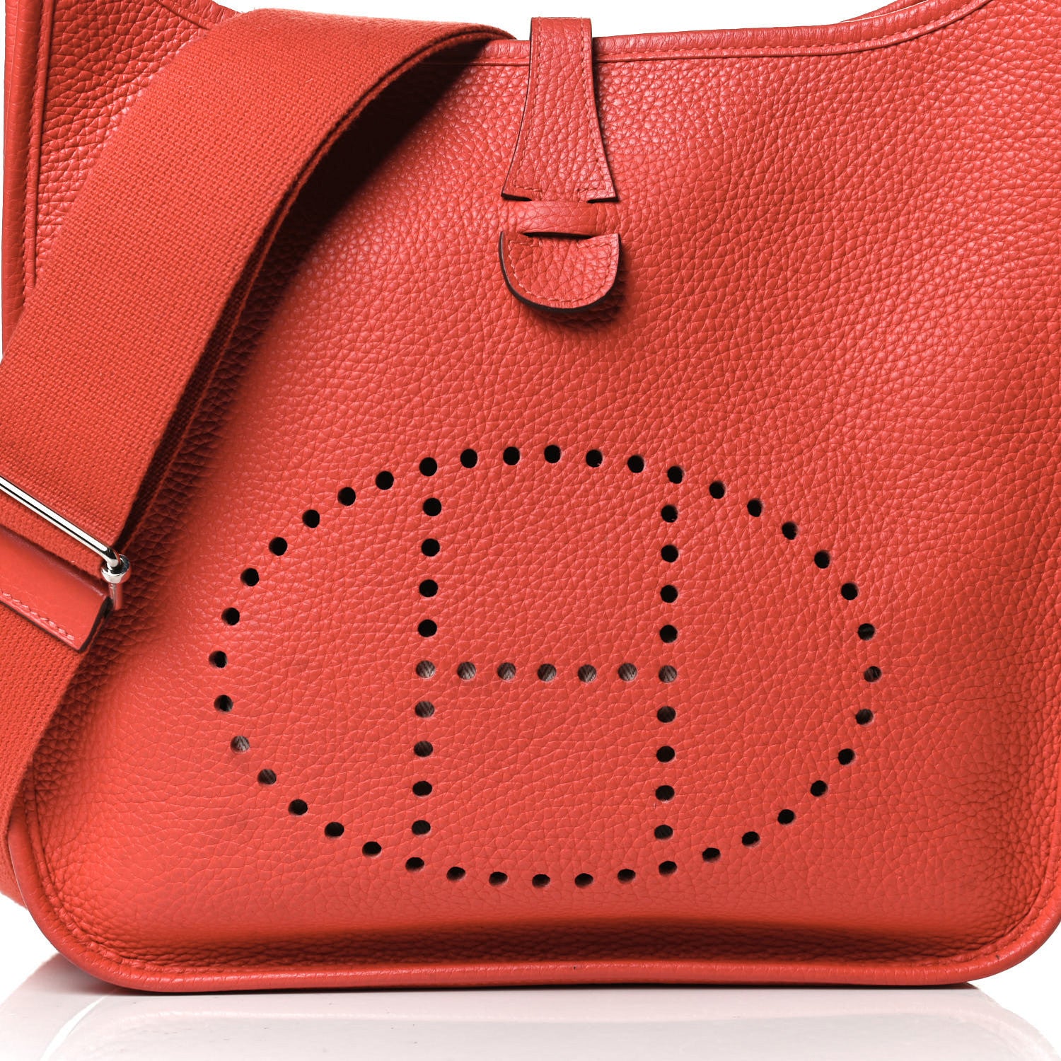 Hermes Taurillon Clemence Evelyne III PM Bougainvillea 6 of 14