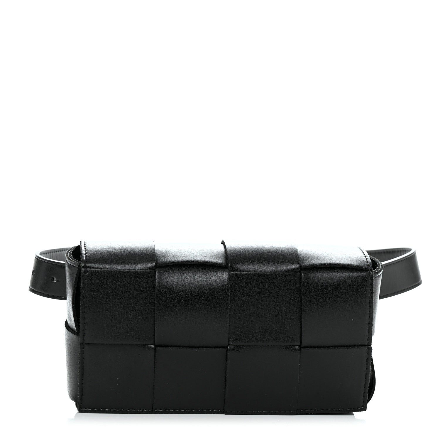 Bottega Veneta Nappa Maxi Intreccio The Belt Cassette Bag Black 1 of 9