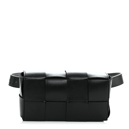 Bottega Veneta Nappa Maxi Intreccio The Belt Cassette Bag Black 1 of 9
